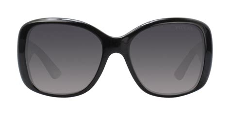 prada heritage pr 32ps 1ab5w1|Prada Heritage PR 32PS 1AB5W1 Black Plastic Square .